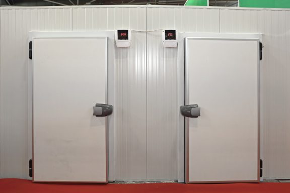 Dual door commerical walk in cold room and freezer